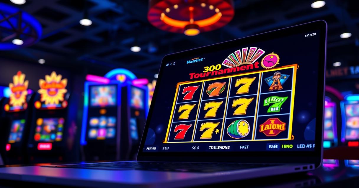 Como funcionam torneios de slots